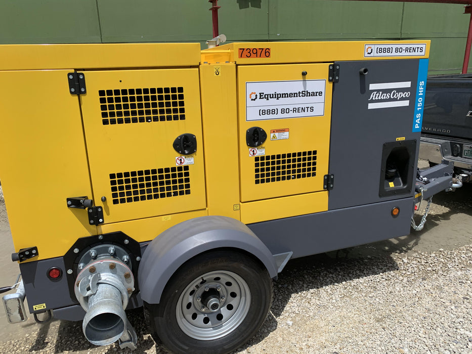 2020 ATLAS COPCO PAS 150 HF CS Enclosed