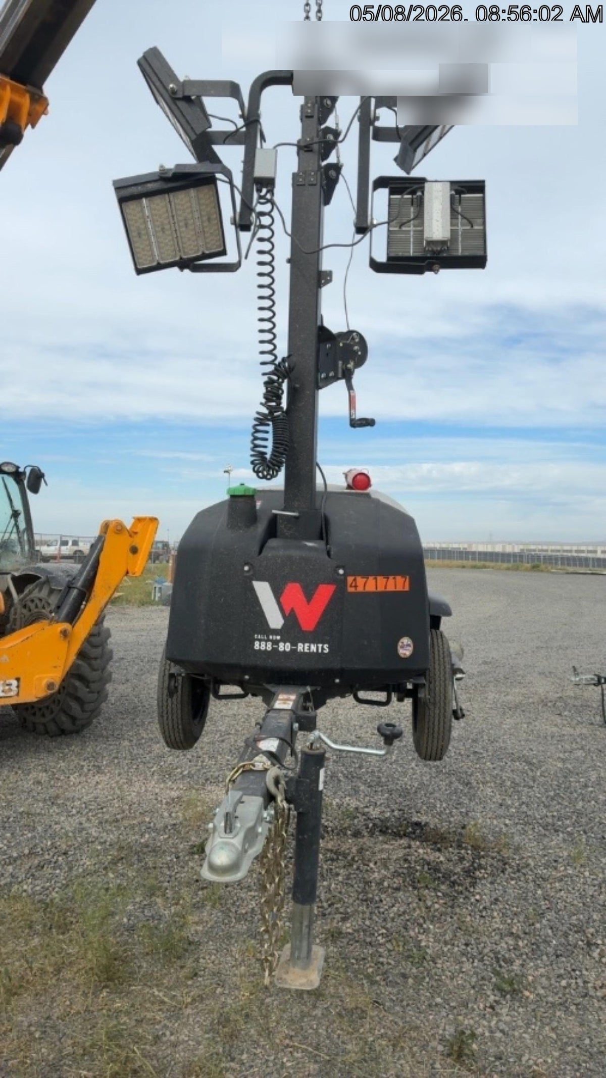 2024 Wacker Neuson LTT4 Diesel, Kohler KDW702, Deep Sea Controller, Auto Start, LED 320W, Bypass Outlet, T3