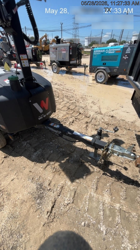 2024 Wacker Neuson LTT4 Diesel, Kohler KDW702, Deep Sea Controller, Auto Start, LED 320W, Bypass Outlet, T3
