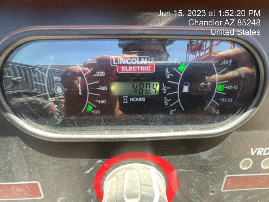 2021 Lincoln Electric Vantage 549X Ready Pak 3, ORANGE (includes trailer, cable rack, fender light kit)