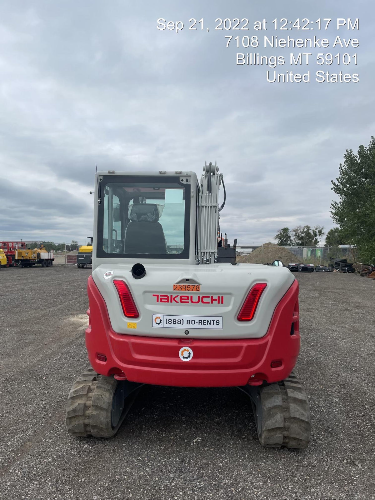 2021 TAKEUCHI TB370CR