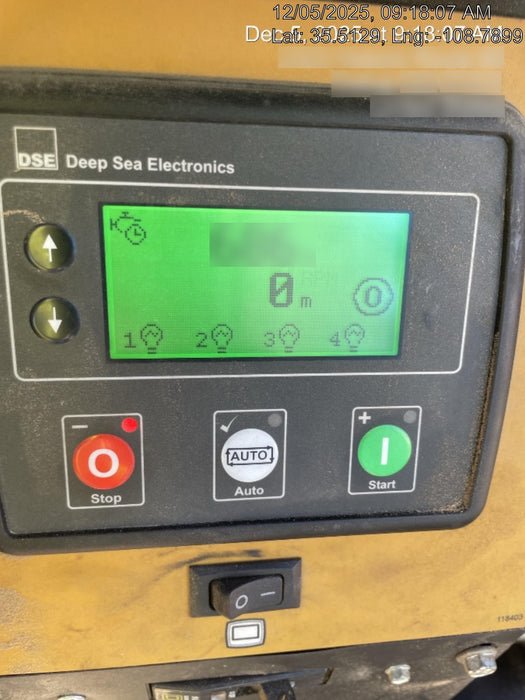 2022 Allmand NLV3GR (4) LED Light Fixture 350W, 23' Vertical Mast, 3kW Prime, Towable, Deep Sea L401, Leveling Jacks, Yanmar T4F 5.8hp