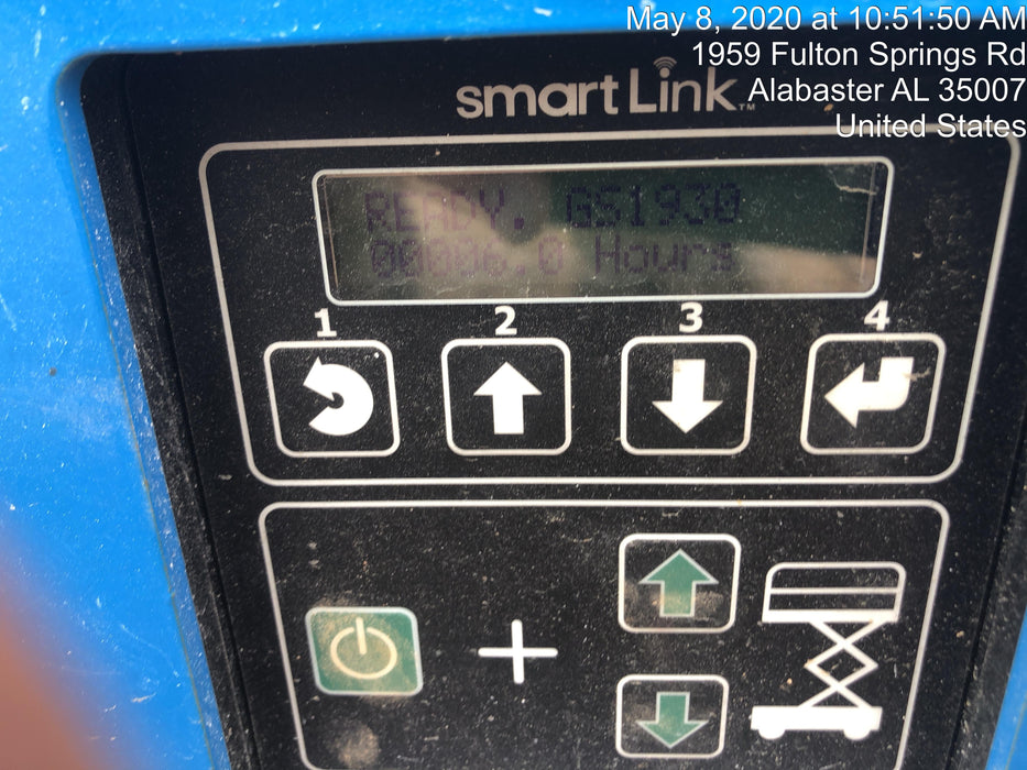 2019 Genie GS-1930 Fixed Rails with Chain Entry