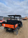 2021 Kubota RTV-X1140W-H Plastic Canopy, Windshield Acrylic Clear, LED Strobe Light, Wire Harness Kit, Back up Alarm