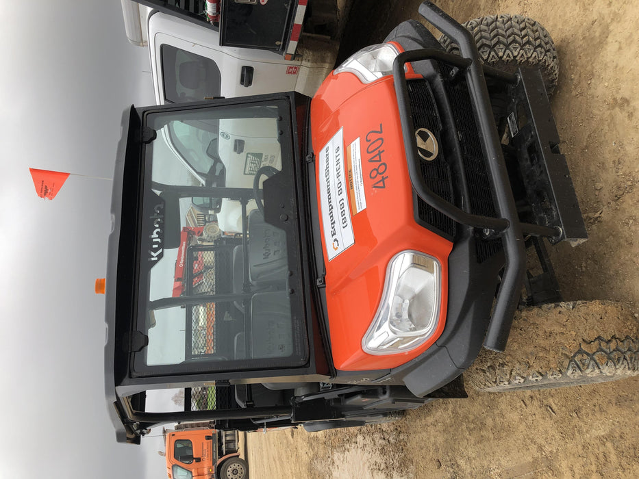 2019 Kubota RTV-X1140W-H 4WD, LED Strobe, Windshield Tempered Glass, Plastic Canopy, Wire Harness Kit, Backup Alarm