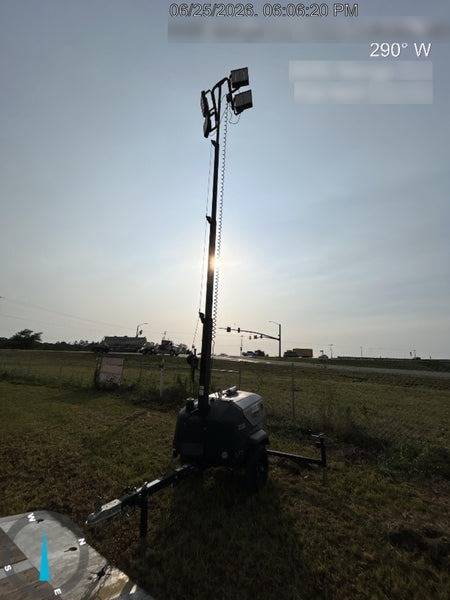 2024 Wacker Neuson LTT4 Diesel, Kohler KDW702, Deep Sea Controller, Auto Start, LED 320W, Bypass Outlet, T3