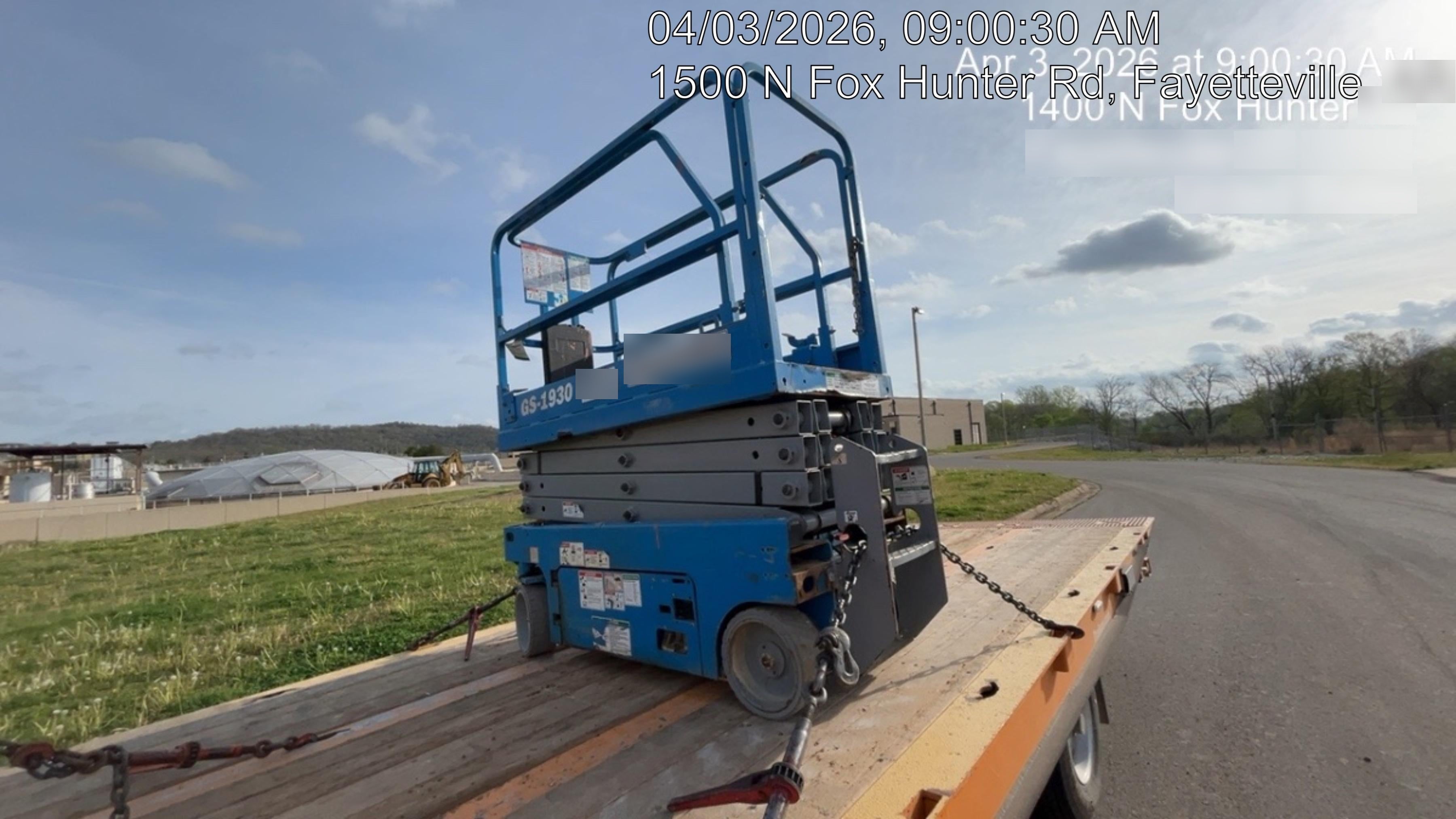 2019 Genie GS-1930 Fixed Rails with Chain Entry