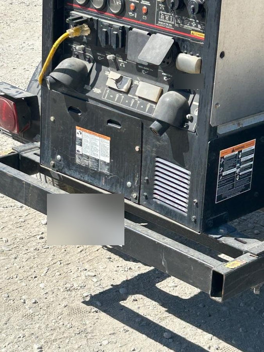 2019 Lincoln Electric Vantage 322 Welder Ready-Pak 3, Two wheel trailer, Fender and Light kit, Cable Rack