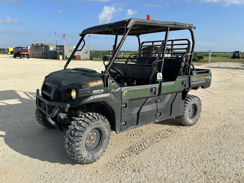 2019 Kawasaki Mule PRO-DXT Standard Options, Backup Alarm, Beacon, Plastic Hard Top, Poly Windshield, Horn Kit