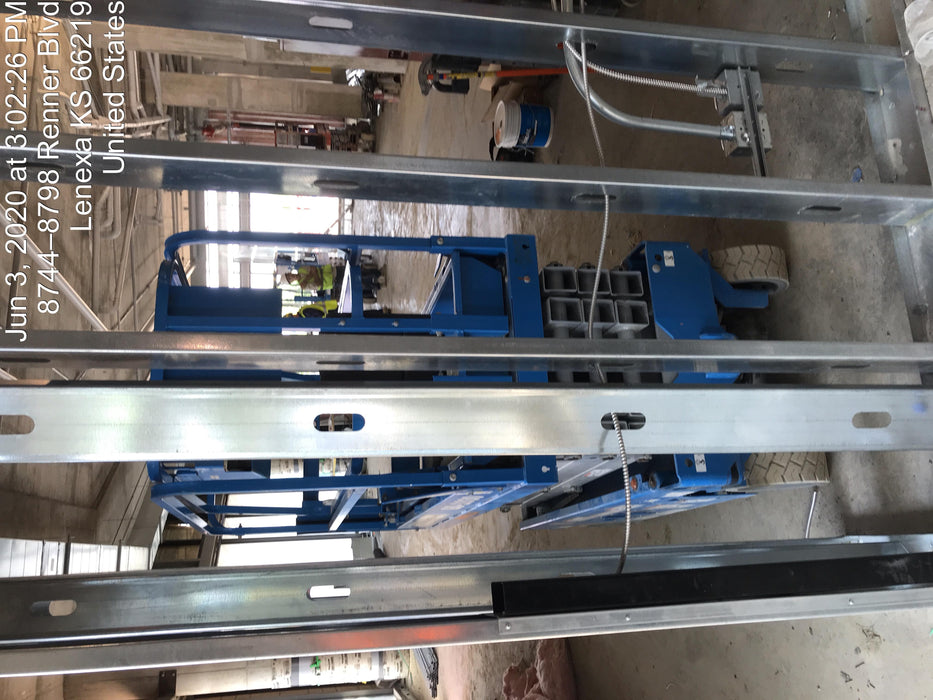 2020 Genie GS-1930 Solid Non Marking Tires, Beacon, Folding rails with half height swing gate