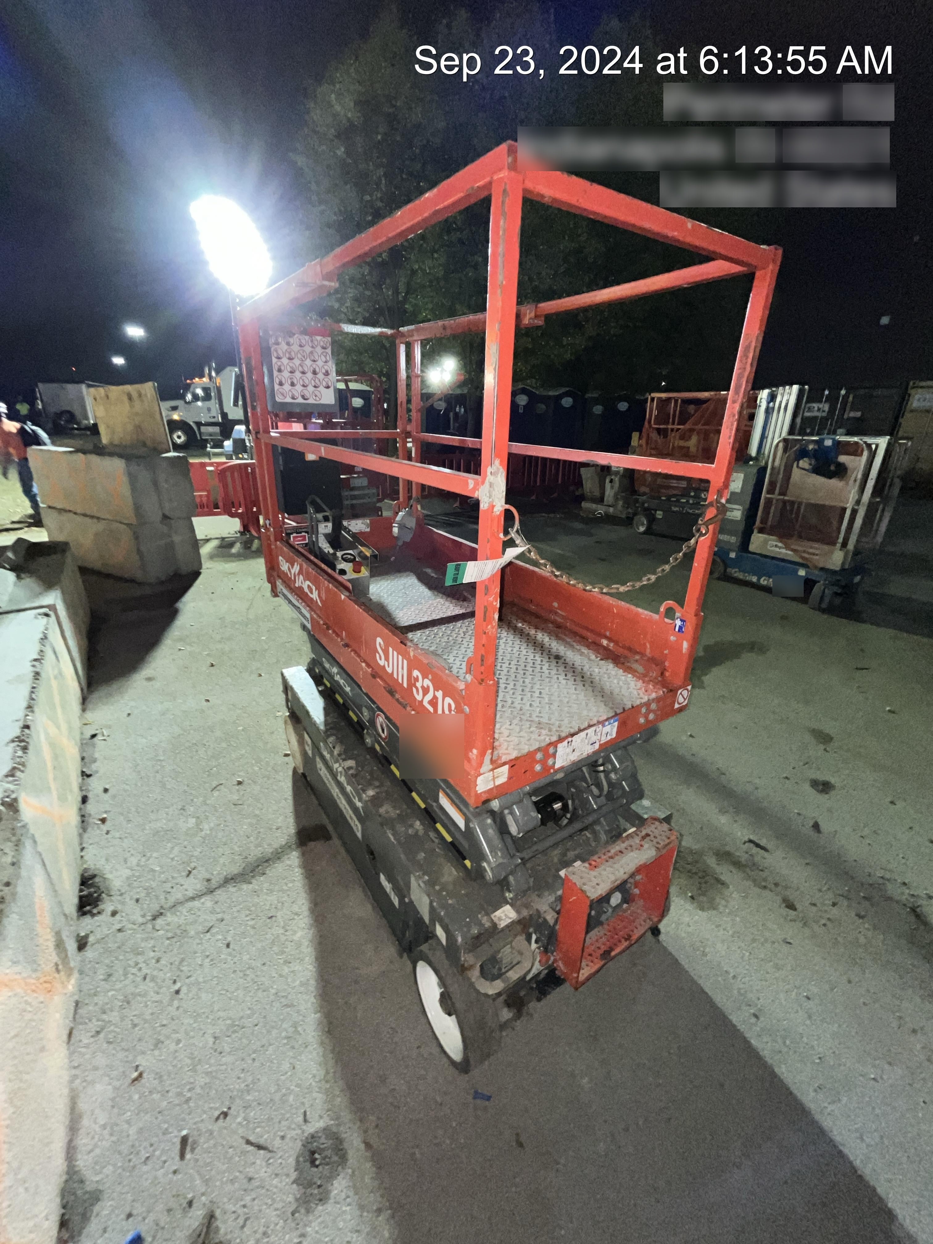 2016 Skyjack SJIII-3219 Standard Rental Specs