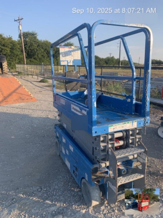 2019 Genie GS-1930 Fixed Rails with Chain Entry