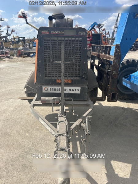 2022 Lincoln Electric Vantage 549X Crosslink Technology, Trailer Mounted, ES Decals, T3