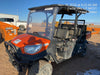 2022 Kubota RTV-X1140W-H Plastic Canopy, Windshield Acrylic Clear, LED Strobe Light, Wire Harness Kit, Back up Alarm