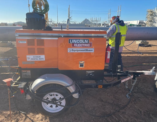 2022 Lincoln Electric LE400 Kubota V1505, Trlr, Cable Rack, Light Kit, ES Decals, T3