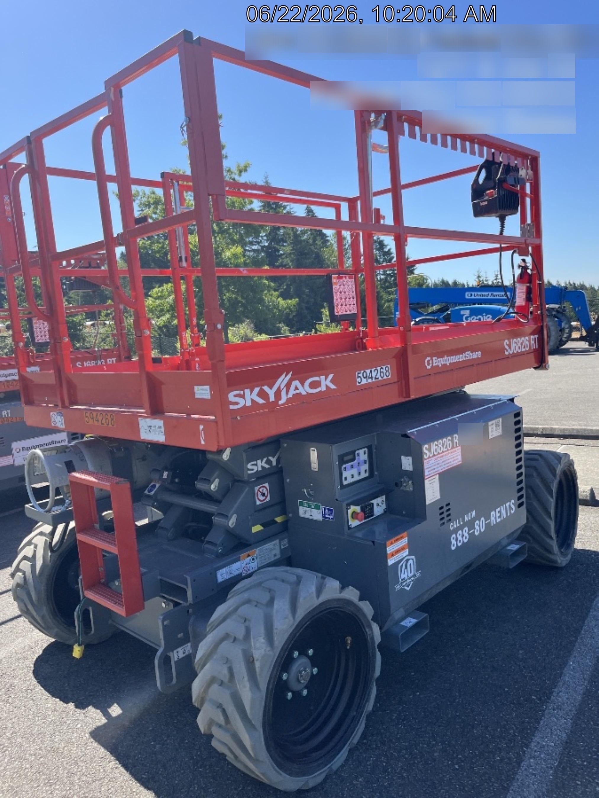 2025 SKYJACK SJ6826 RT
