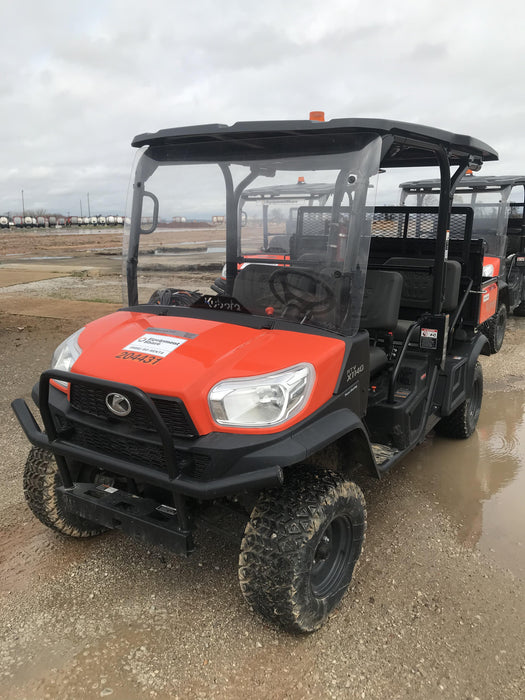 2022 Kubota RTV-X1140W-H Plastic Canopy, Windshield Acrylic Clear, LED Strobe Light, Wire Harness Kit, Back up Alarm