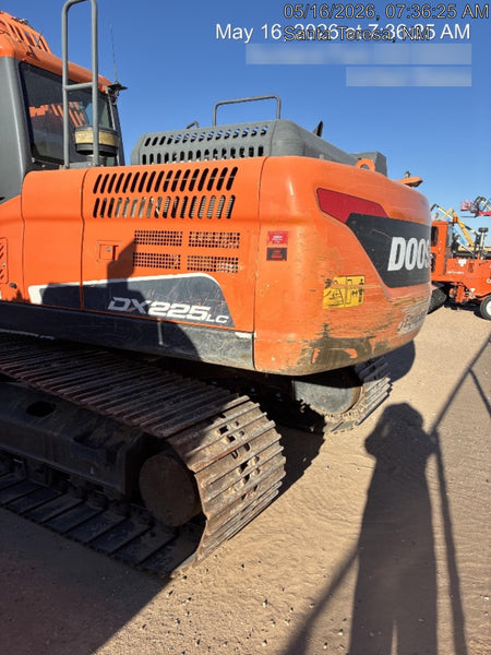 2019 DOOSAN DX225LC-5