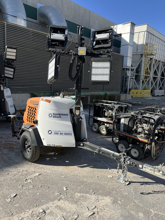 2023 Generac MLT2 Diesel, Flex Switch 120V Input, Powerzone Controller, (4) 320W LED Lights, 4kW Generator, 39.9 Gal Fuel Tank, 2" Ball, T3