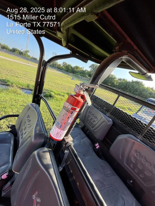 2021 Kubota RTV-X1140W-H Plastic Canopy, Windshield Acrylic Clear, LED Strobe Light, Wire Harness Kit, Back up Alarm