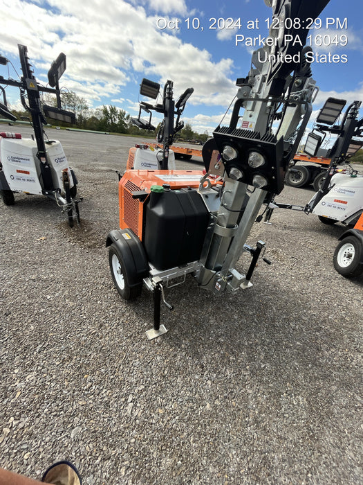 2024 Wanco WLTT-4MM4K Diesel, Deep Sea Controller, Shore Power Plug, Auto Start, (4) 350W LED Floodlights, 4kW Generator, 60 Gal Fuel Tank, 2" Ball, T3