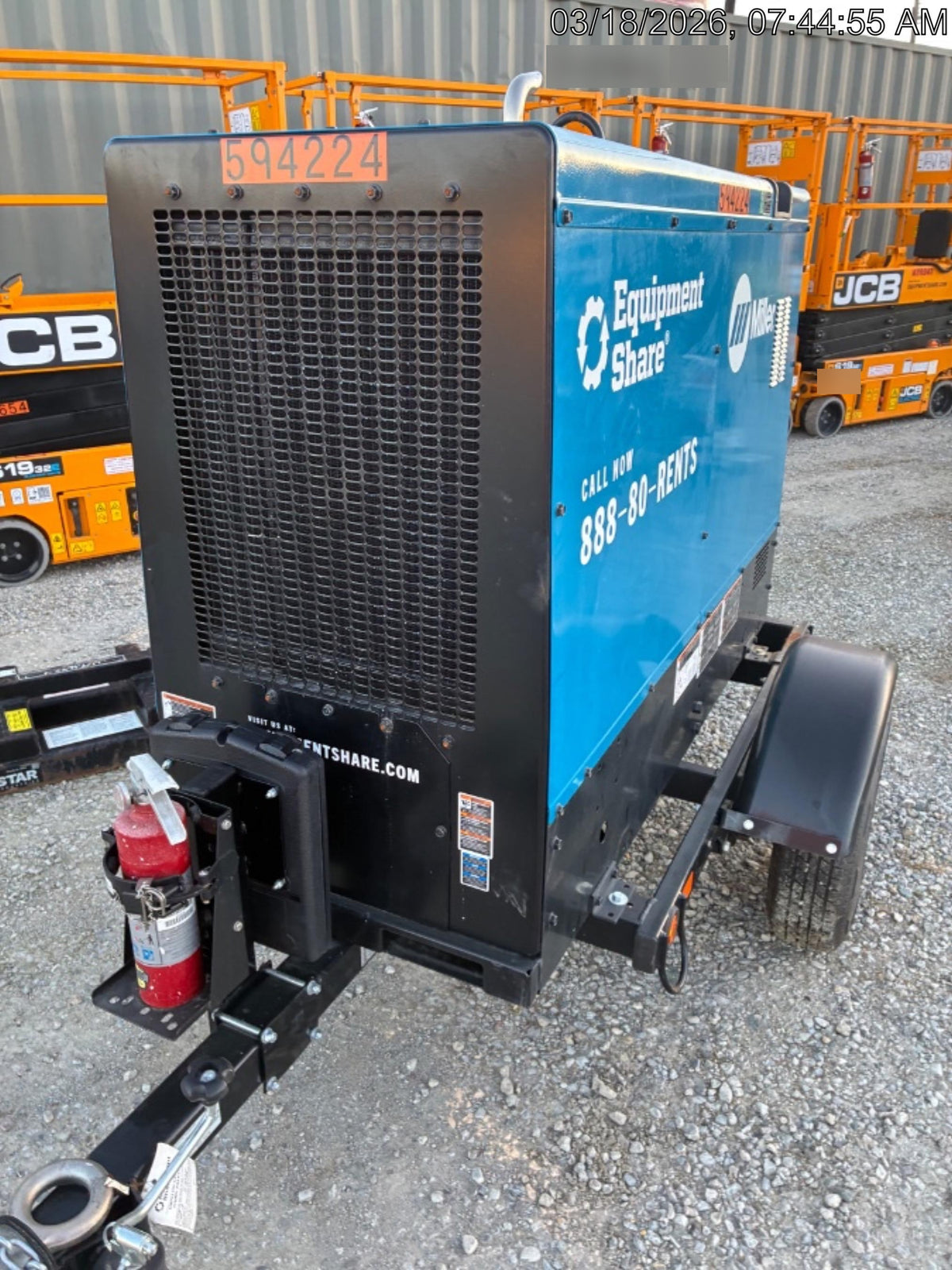2025 MILLER ELECTRIC BIG BLUE 500