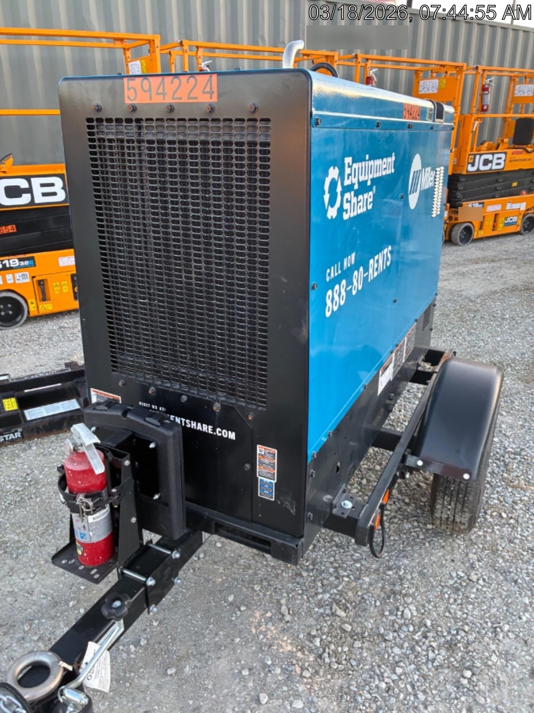 2025 MILLER ELECTRIC BIG BLUE 500