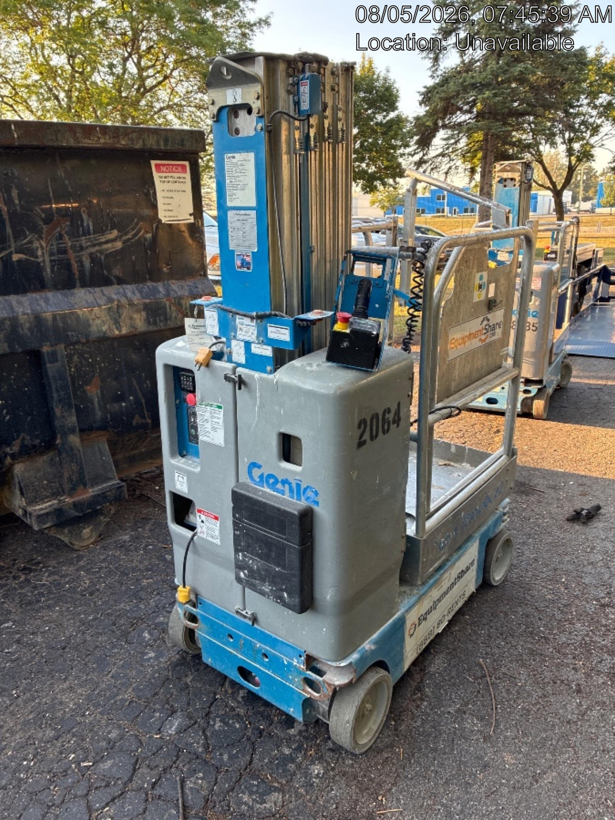 2016 GENIE GR-20