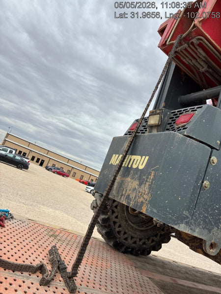 2018 Manitou MTA10055 Manitou MTA10055 - Canopy, Worklights, Beacon, 66" Carriage, 60" Forks, Solid Tires, Aux Hydraulics