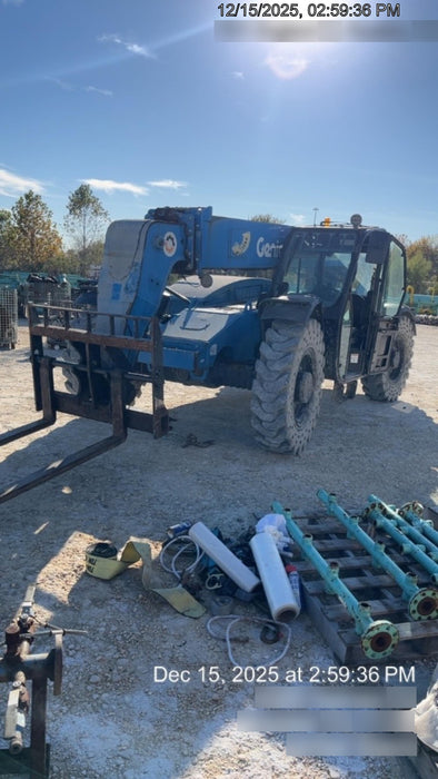 2018 Genie GTH-844 Genie GTH-844 w/Enclosed Cab w/HVAC, Work Lights, Solid Tires, Beacon, 60" Carriage and Forks