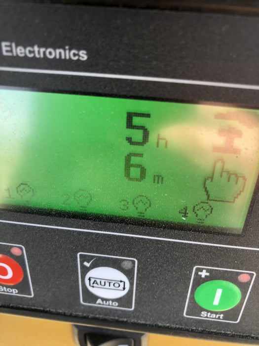 2022 Allmand NLV3GR (4) LED Light Fixture 350W, 23' Vertical Mast, 3kW Prime, Towable, Deep Sea L401, Leveling Jacks, Yanmar T4F 5.8hp