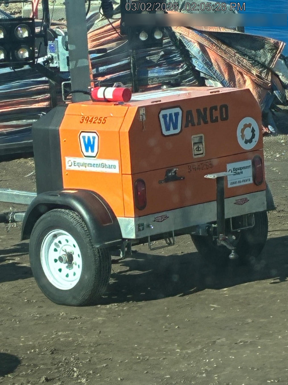 2024 Wanco WLTT-4MM4K Diesel, Deep Sea Controller, Shore Power Plug, Auto Start, (4) 350W LED Floodlights, 4kW Generator, 60 Gal Fuel Tank, 2" Ball, T3