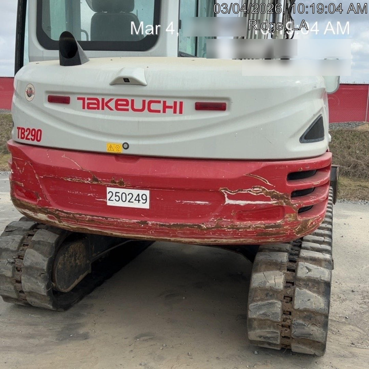 2022 TAKEUCHI TB290-CR