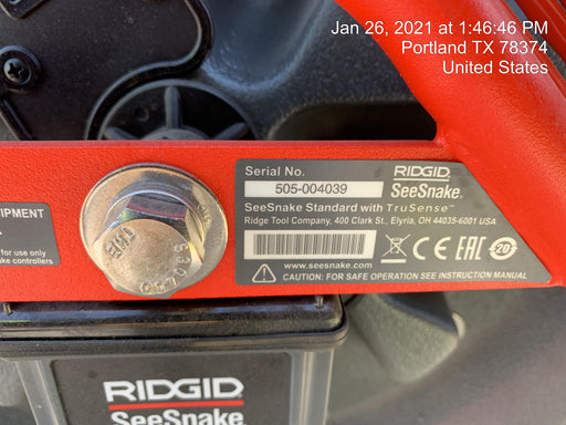 2020 RIDGID 63613