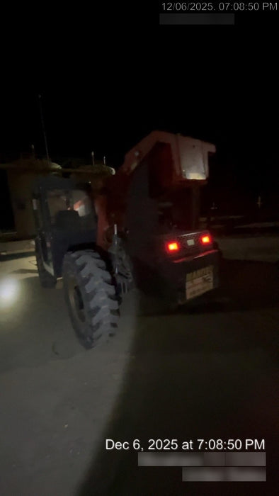 2018 Manitou MTA10055 Manitou MTA 10055 w/Open ROPS, Work Lights/Strobe, Aux Hyd, Solid Tires, Lift Hook, 66" Carriage, 60" Forks