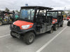 2019 Kubota RTV-X1140W-H 4wd Utility Cart, LED Strobe, Windshield Tempered Glass, Plastic Canopy, Wire Harness Kit, Backup Alarm