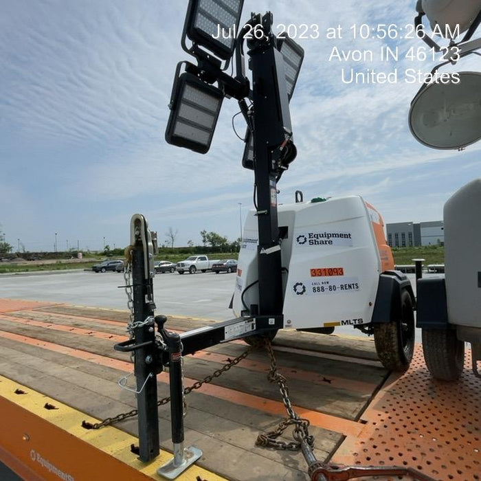 2023 Generac MLT2 Diesel, Flex Switch 120V Input, Powerzone Controller, (4) 320W LED Lights, 4kW Generator, 39.9 Gal Fuel Tank, 2" Ball, T3