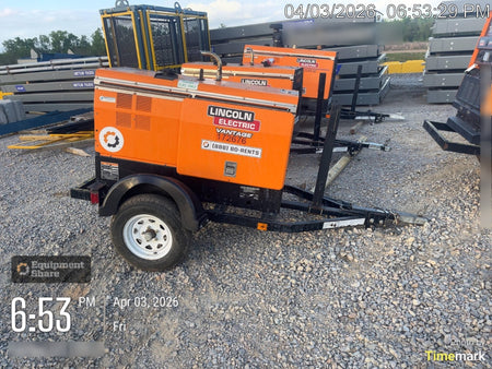 2021 Lincoln Electric Vantage 322 Vantage 322 Ready Pak 3 w/ Decals, ORANGE (includes trailer, cable rack, fender light kit) NO Telematics