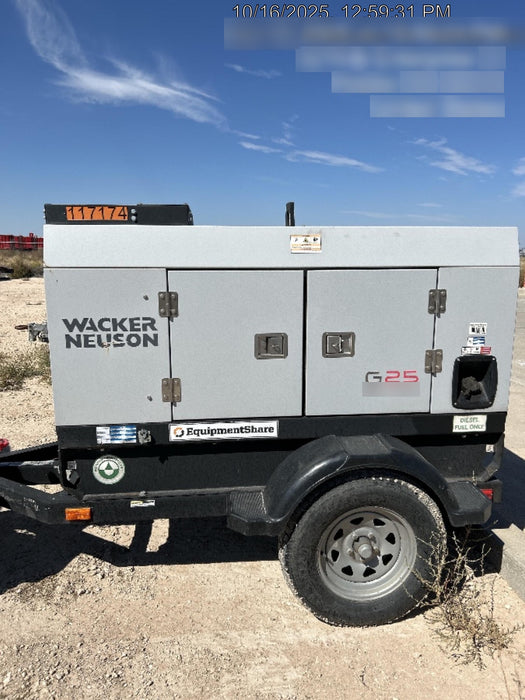 2020 WACKER NEUSON G25