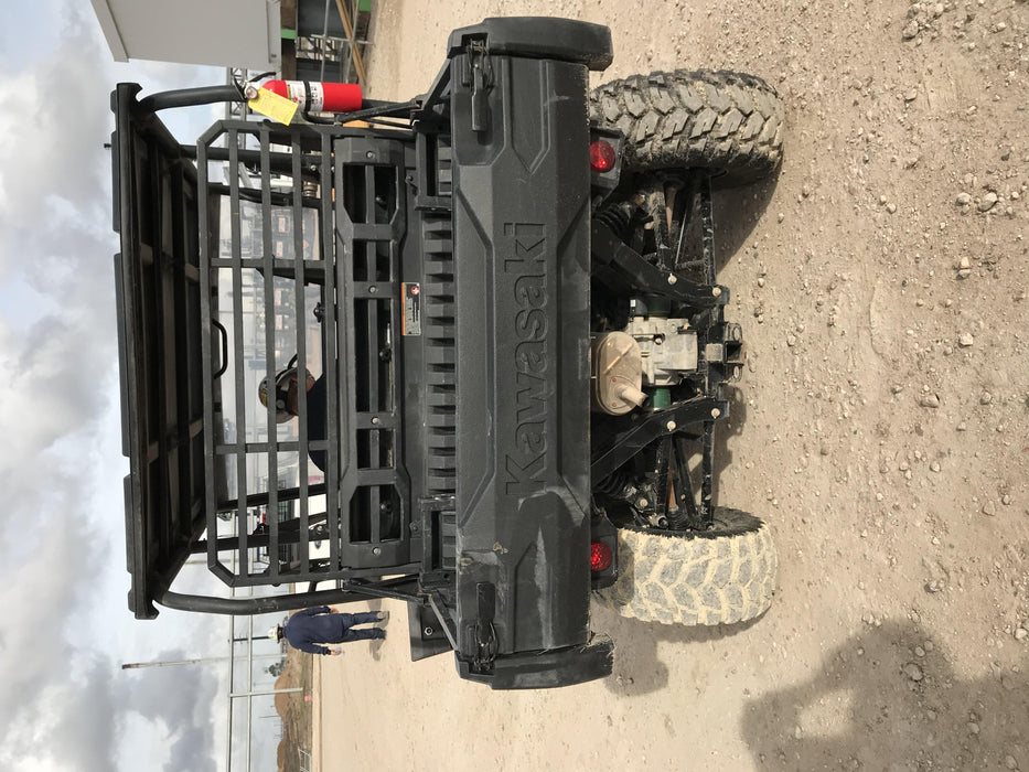 Kawasaki Mule PRO-DXT Kawasaki Mule PRO-DXT Diesel Utility Cart w/Alarm/Beacon, Hard Top, ES Track Hardware