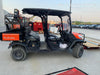 2022 Kubota RTV-X1140W-H Plastic Canopy, Windshield Acrylic Clear, LED Strobe Light, Wire Harness Kit, Back up Alarm
