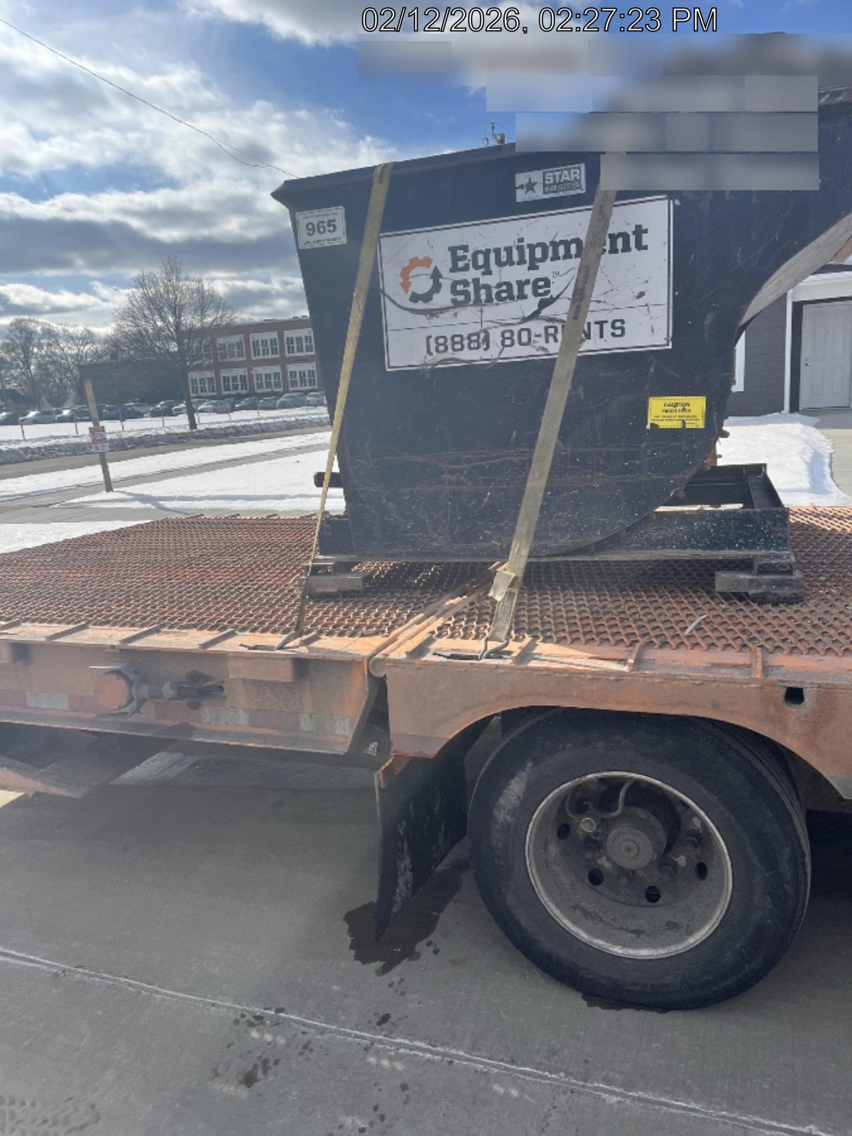2021 STAR INDUSTRIES M-1820 - Self-Dump Hopper