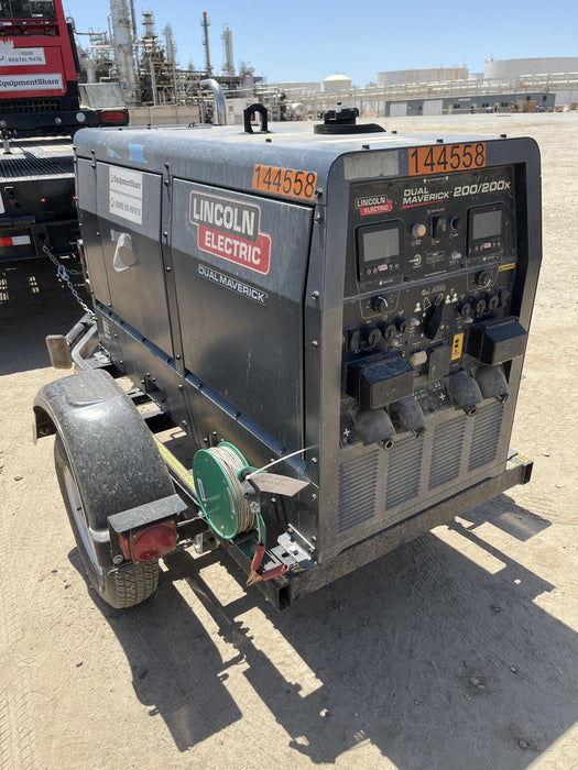 2021 Lincoln Electric Dual Maverick 200/200X Ready Pak 3 (includes trailer, cable rack, fender light kit)