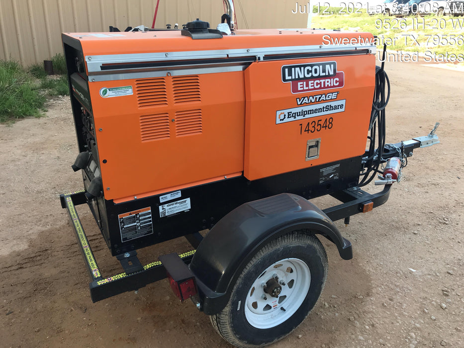 2021 Lincoln Electric Vantage 322 VANTAGE 322 READY-PAK 3
(EQUIPMENTSHARE)
