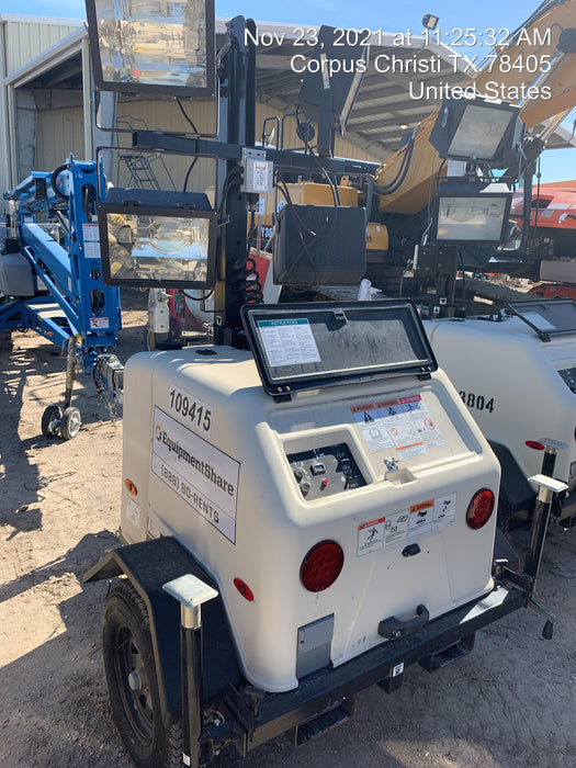 2020 Genie RL4 6kW Light Plant - Metal Halide