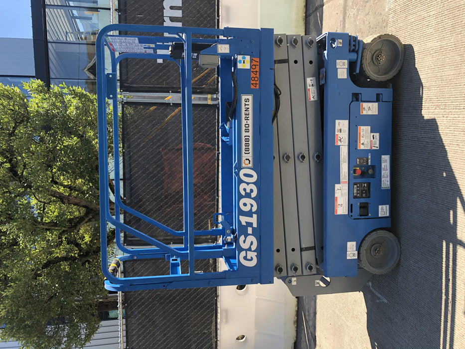 2019 Genie GS-1930 Half Height Swing Gate, 800W Inverter