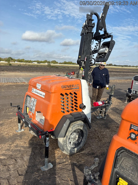 2024 Generac MLT2 Diesel, Flex Switch 120V Input, Powerzone Controller, 
(4) 320W LED Lights, 4kW Generator, 39.9 Gal Fuel Tank, 2" Ball, T3