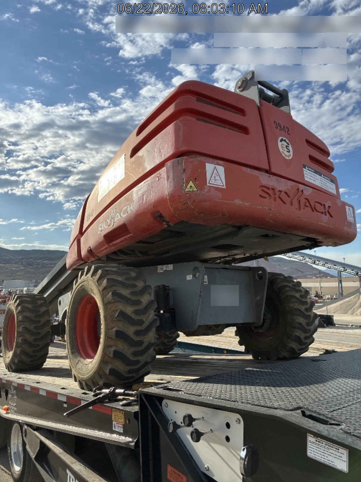 2018 SKYJACK SJ66T