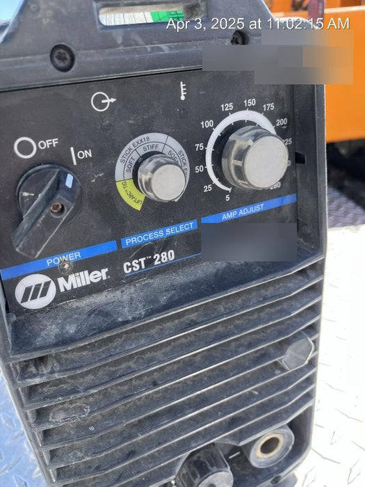 2019 MILLER ELECTRIC CST-280