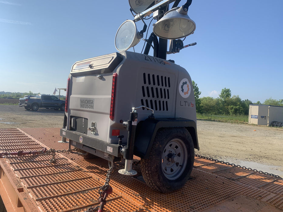2019 Wacker Neuson LTV6L-MH Wacker Neuson LTV6L Mobile Light Tower w/Fuel Level Sensor Installed